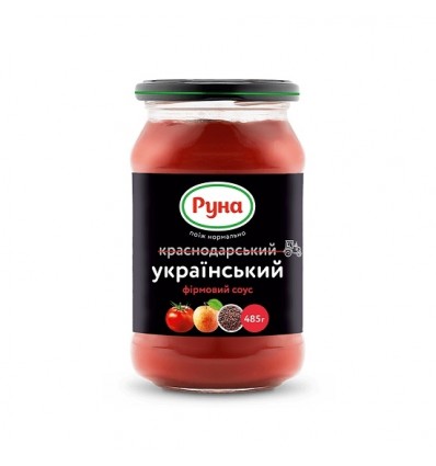 Соус томатний Руна Краснодарський фірмовий 485г