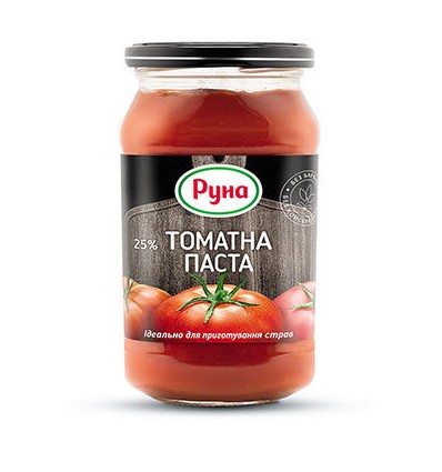 Паста томатна Руна 25% 490г