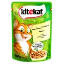 Корм для котів Kitekat з куркою в соусі 100г