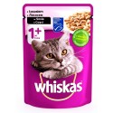 Корм для котів Whiskas з лососем в соусі 100г
