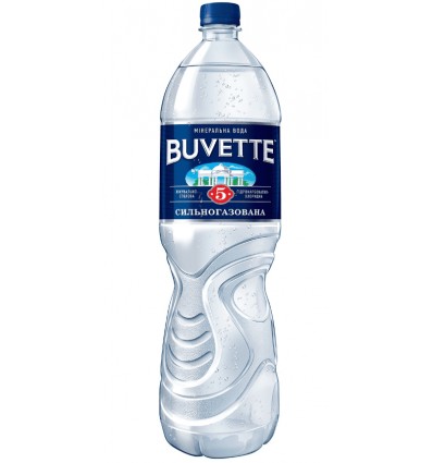 Вода Buvette №5 мінеральна сильногазована 6х1.5л