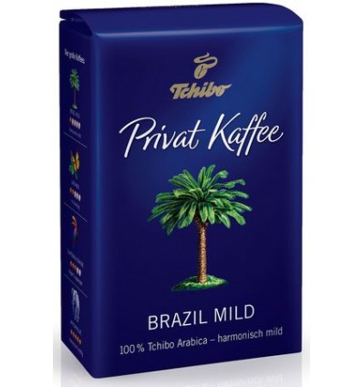 Кава Tchibo мелена Privat Kaffee Brazil Mild 250г