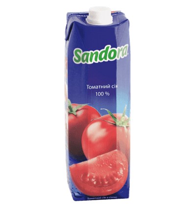 Сік Sandora томатний з сіллю 950мл