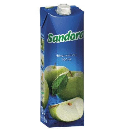 Сік Sandora яблучний 950мл