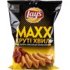 Чипси Lay's Maxx зі смаком курячих крилець барбекю 120г