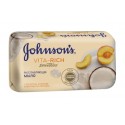 Мило Johnson's Vita-Rich Йогурт з кокосом і персиком 125г